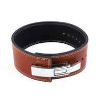 حزام اللياقة البدنية بإبزيم للرافعة، حماية للخصر، القرفصاء العميق، سحب قوي، تمرين رفع الأثقال، حزام رفع القوة