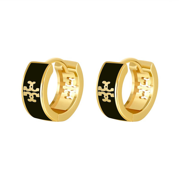 Xiaoxiangfeng Drip Oil Ear Buckle, Light Luxury, High Grade Earrings