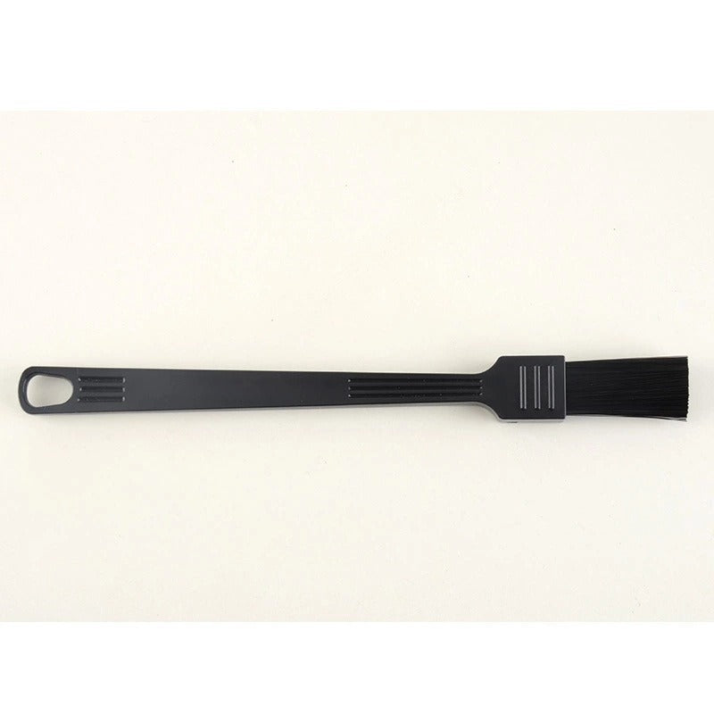 Coffee cleaning brush grinding machine painting coffee machine using a brush to clean the bar brushing plastic soft bristled