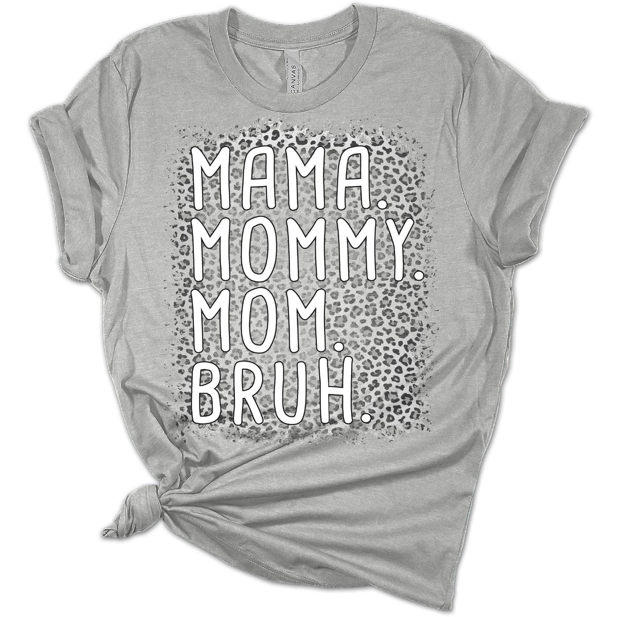 Mama printed cotton imitation women's T-shirt