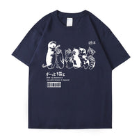 تي شيرت مرح كات مواء فضفاض