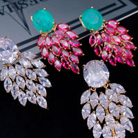 Fashionable and sophisticated temperament earrings