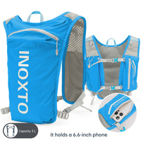 Running Bag 5L Outdoor Sports Lightweight Backpack Men's and Women's Trail Marathon Backpack Cycling Bag Water Bag Backpack