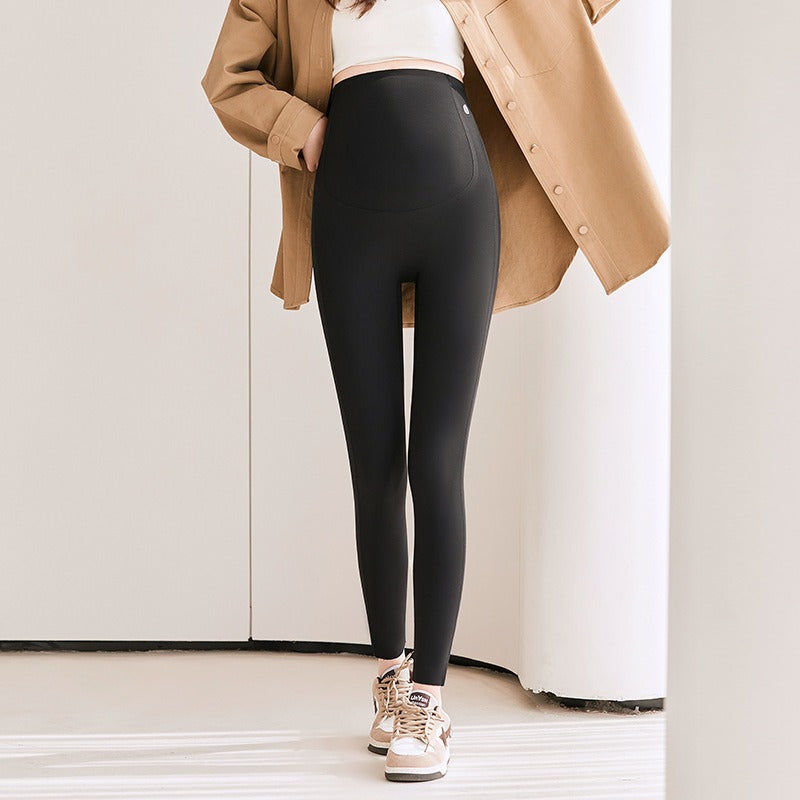 Pregnant women's bottom pants Spring style belly support pants Pregnant women's bottom pants Women look slimmer