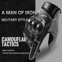 Five anti-cut all-finger tactical gloves riding touch screen gloves anti-skid military fans protection training