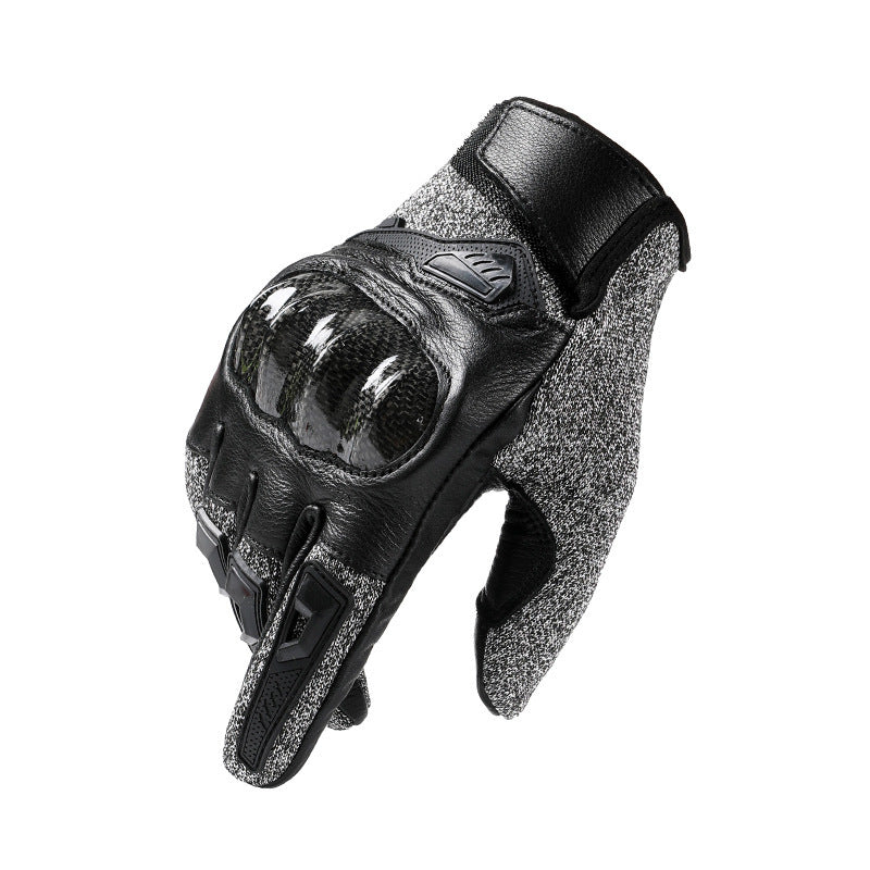 Five anti-cut all-finger tactical gloves riding touch screen gloves anti-skid military fans protection training