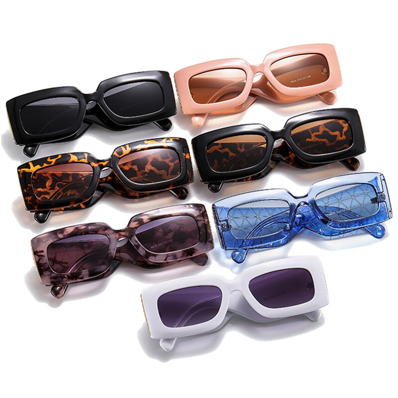 إطار كبير سميك الساقين صافي النظارات الشمسية الحمراء مربع ظلة النظارات الشمسية الاتجاه الإناث القيادة النظارات الشمسية 