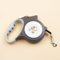 Pet 5-meter automatic retractable leash with light dog walker, small dog leash with rope