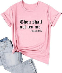 European and American personalized letter printed street casual women's new T-shirt made of pure cotton