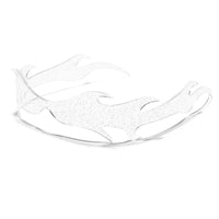 New Flame Ring Frameless Fashion Personality Sunglasses Net Red Street Shooting Hip-Hop Trend Glasses