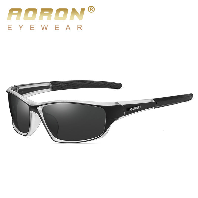 New Men's Polarized Sunglasses Outdoor Sports Cycling Sunglasses TR Square Sunglasses A3042