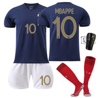 New home World Cup No. 10 Mbappe 19 Benzema 11 Dembele 9 Giroud jersey set