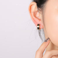 Xiaoxiangfeng Drip Oil Ear Buckle, Light Luxury, High Grade Earrings