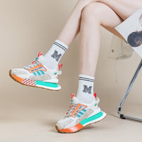 Summer mesh breathable women's shoes popular lightweight sports dad shoes for women