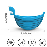المطبخ العملي موجة المياه البيض قارب الماء المسلوق صانع البيض قالب سيليكون لتقوم بها بنفسك سفينة صانع البيض المسلوق لتقوم بها بنفسك قالب قلي الكعكة