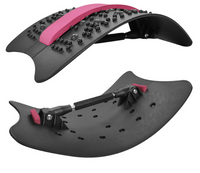 124 Freely Adjustable Back Stretch Equipment Massager Stretching Device