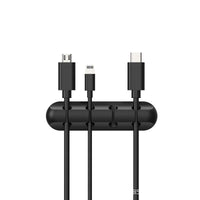 Creative silicone storage hub charging cable organize data cable holder mobile phone desktop cable organizer