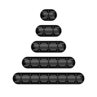 Creative silicone storage hub charging cable organize data cable holder mobile phone desktop cable organizer