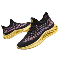 Men's Flying Weave Breathable Casual Shoes Korean Edition Trendy Running Shoes Fashion Student Shoes Sports Shoes