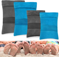 Palksky  Sand Cleaning Gloves Beach Sand Cleaning Bag Easily remove the sand stuck to your baby's body when playing in the sand