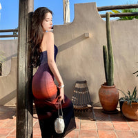 Sexy Spicy Girl Style Mesh Party Dress Holiday Beach Skirt