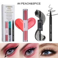 O'CHAI NMascara, long, thick, curling eyeliner, ultra-fine waterproof, non-smudge liquid eyeshadow
